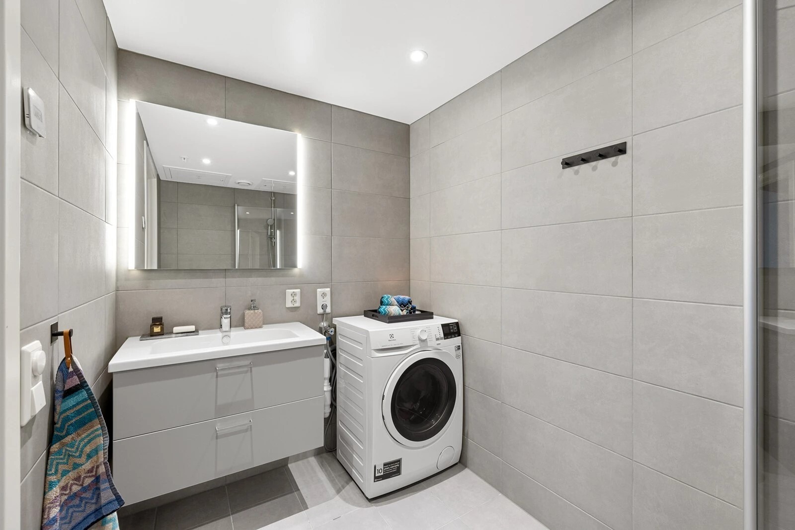 Bad opplegg for vaskemaskin